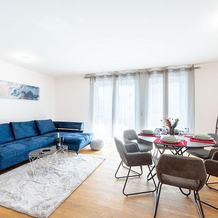 Ferienwohnung Lit Living: Luxus - Box Spring - Parking - Terrace Ludwigshafen am Rhein Exterior foto
