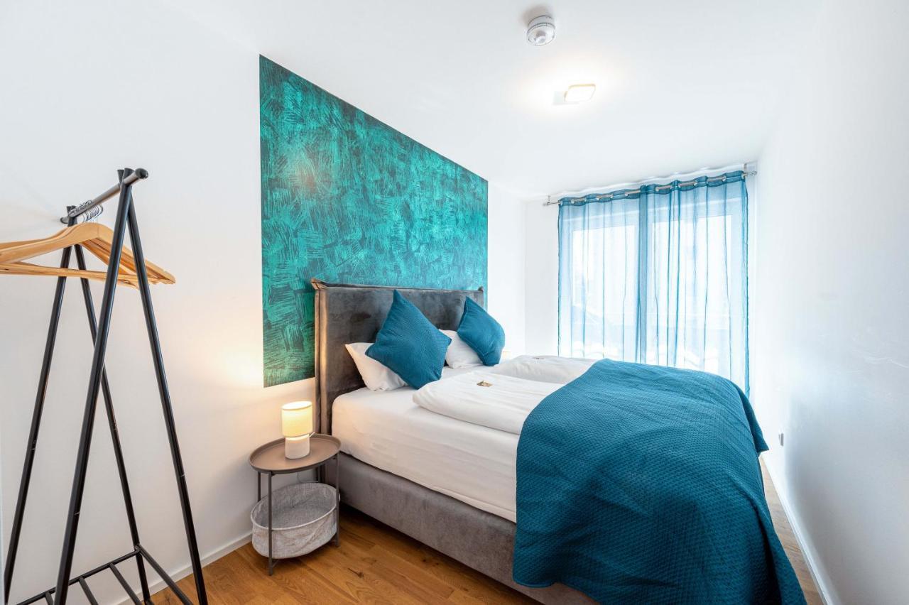 Ferienwohnung Lit Living: Luxus - Box Spring - Parking - Terrace Ludwigshafen am Rhein Exterior foto