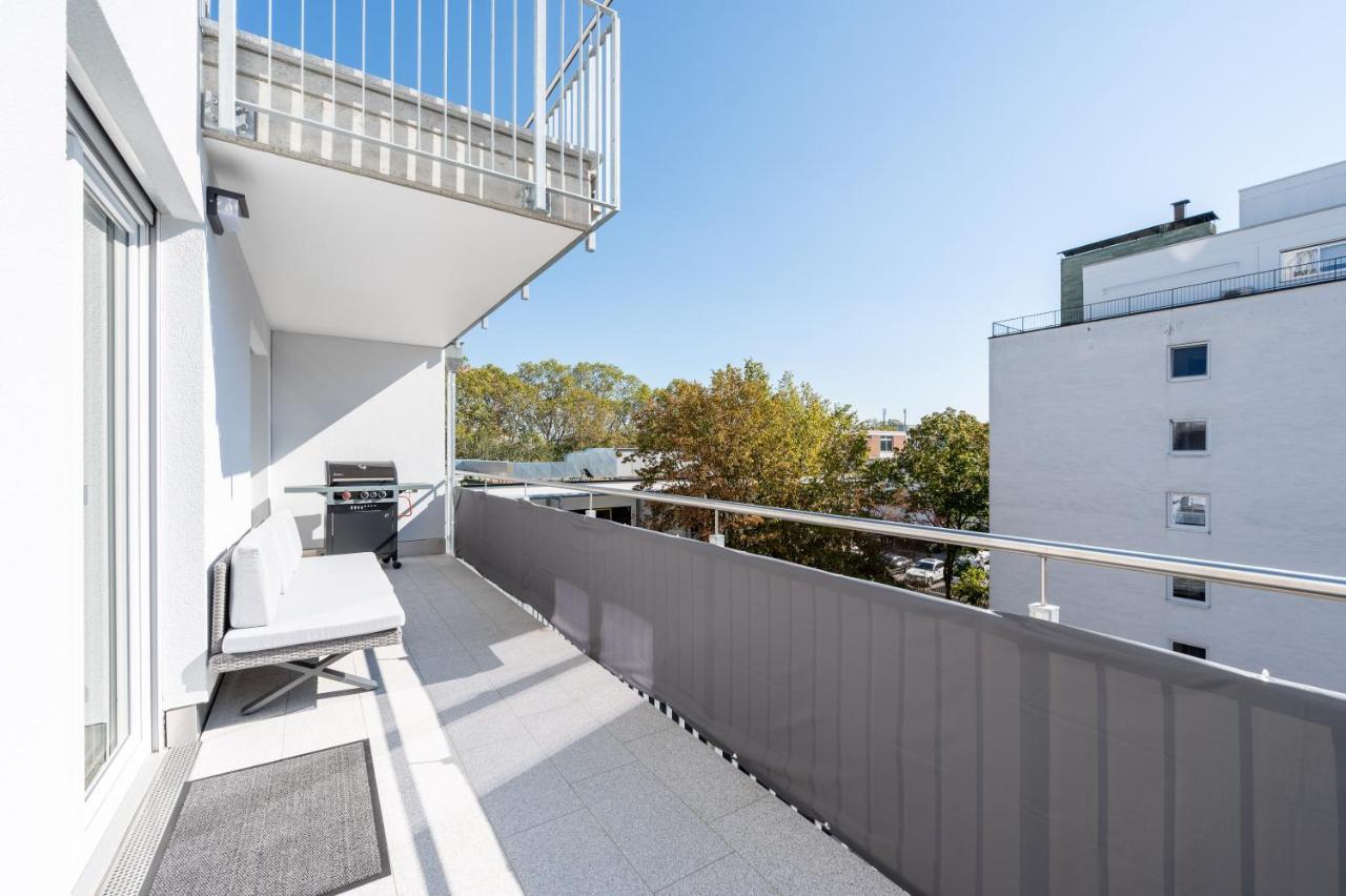 Ferienwohnung Lit Living: Luxus - Box Spring - Parking - Terrace Ludwigshafen am Rhein Exterior foto