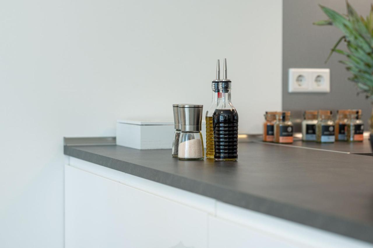 Ferienwohnung Lit Living: Luxus - Box Spring - Parking - Terrace Ludwigshafen am Rhein Exterior foto