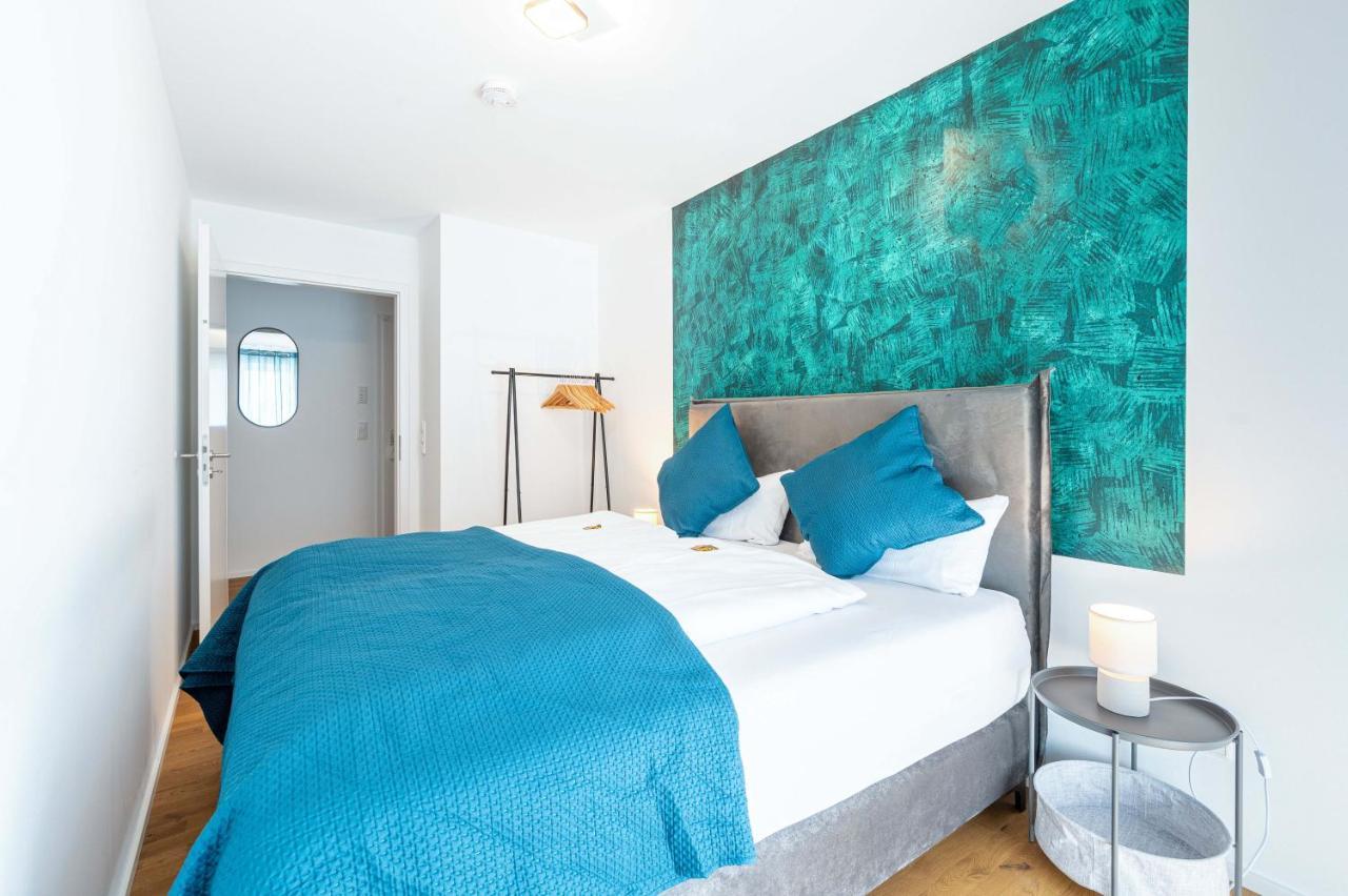 Ferienwohnung Lit Living: Luxus - Box Spring - Parking - Terrace Ludwigshafen am Rhein Exterior foto